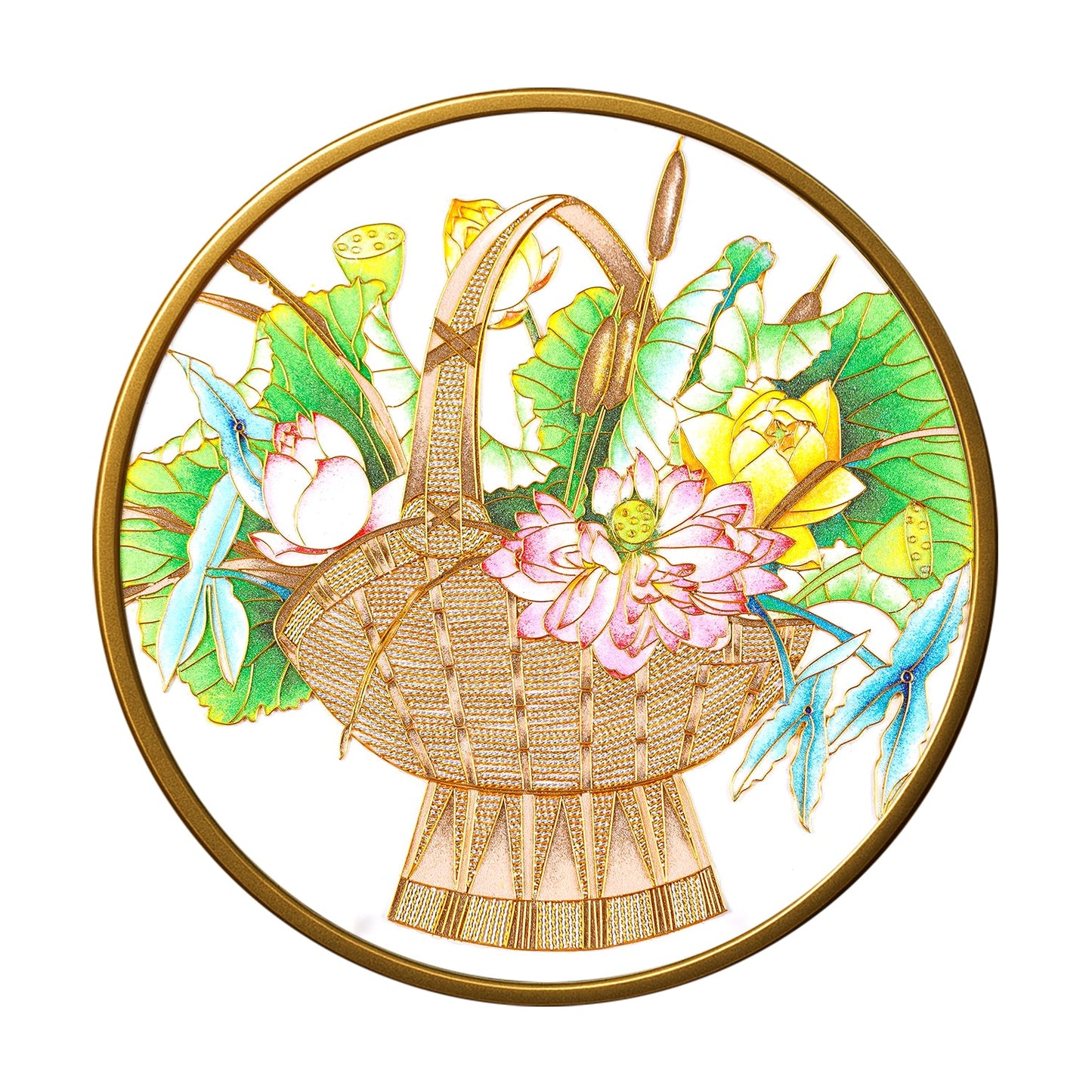 Glückskorb - Cloisonné Kit