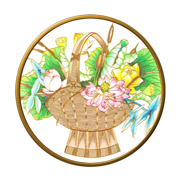 Glückskorb - Cloisonné Kit