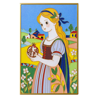 Granatapfeljungfrau - Cloisonné Kit