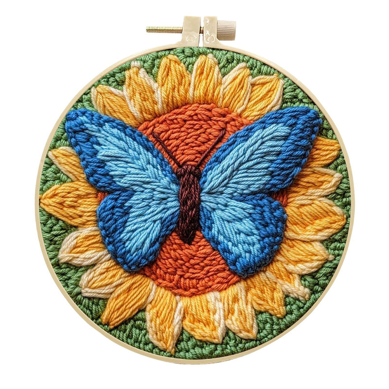 Sunflower Wings-Punch Needle Kit