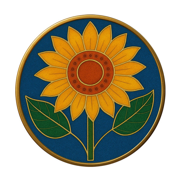 Leuchtende Sonnenblumen - Cloisonné Kit