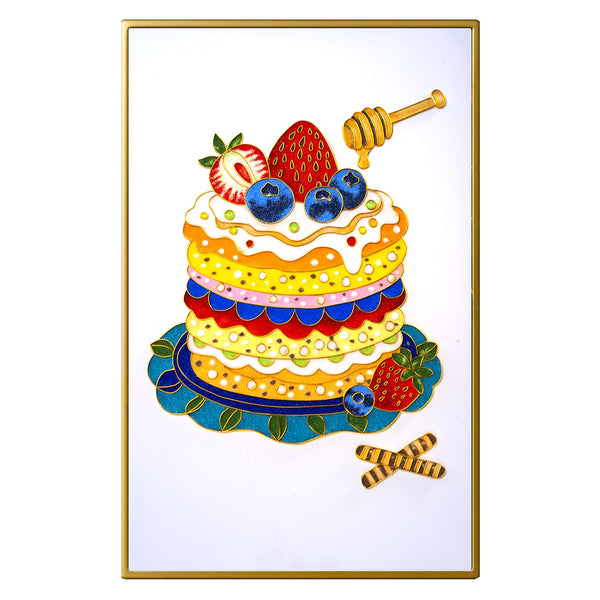 Goldener Muffin - Cloisonné Kit