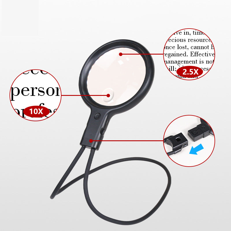 Neck Hanging LED Magnifier
