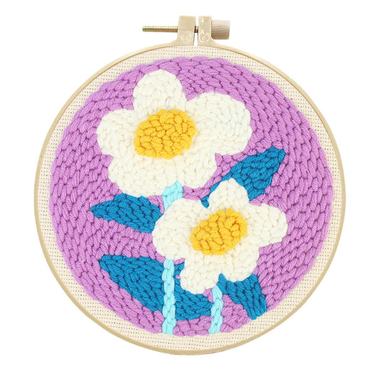 Floral Tapestry -Punch Needle Kit