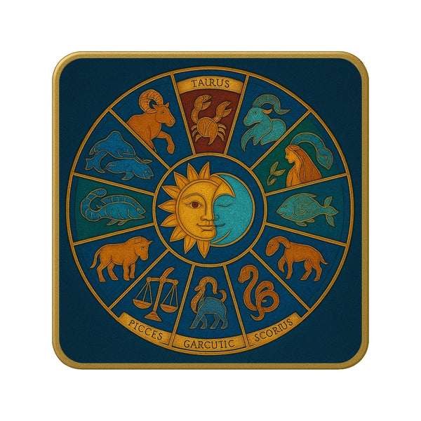 Sonne, Mond & die 12 Tierkreiszeichen – Cloisonné Kit