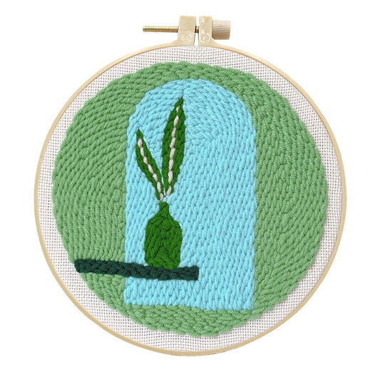 Verdant Niche -Punch Needle Kit