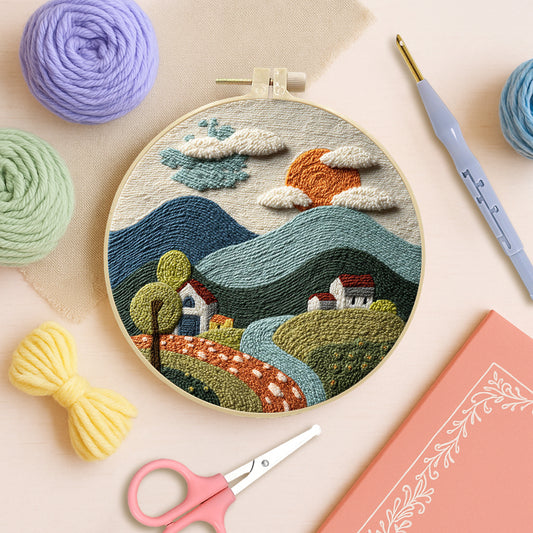 Quiet Valley-Punch Needle Kit