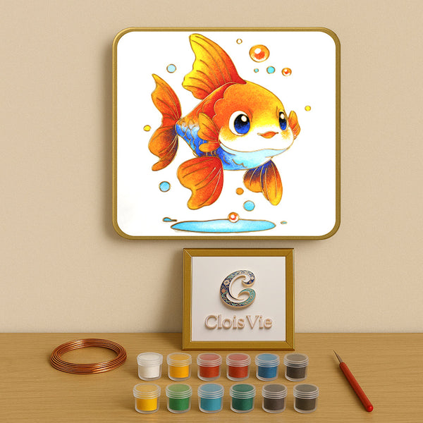 Blasenfisch – Cloisonné Kit