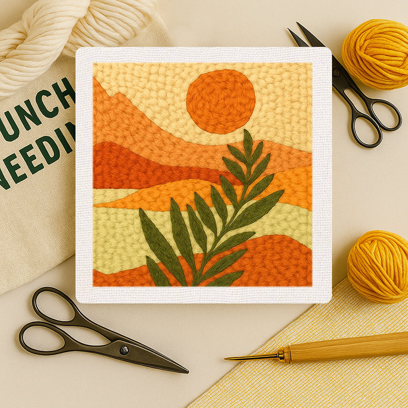 Desert Sun Landscape