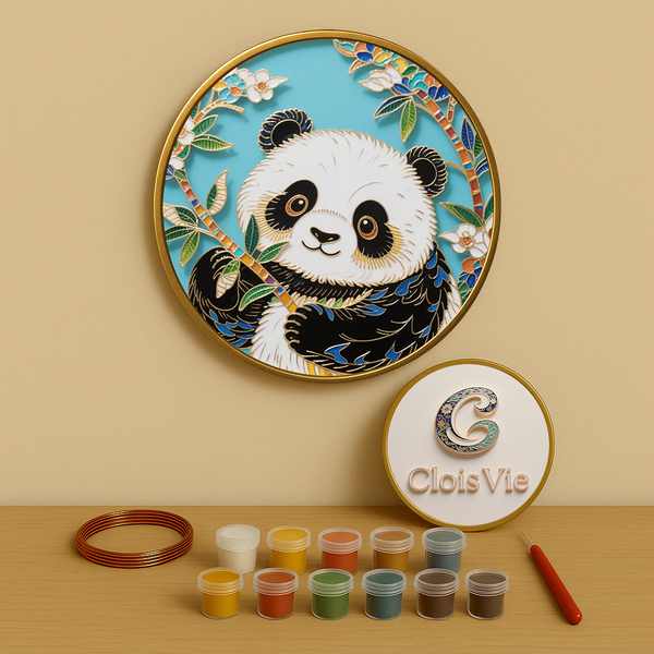 Bunter Panda - Cloisonné Kit