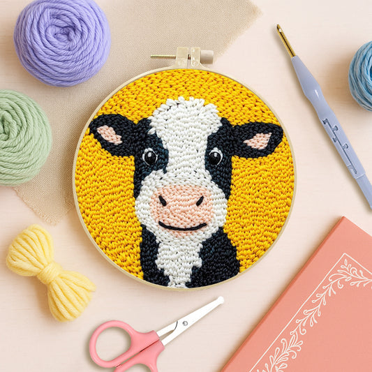 Sunny Cow-Punch Needle Kit
