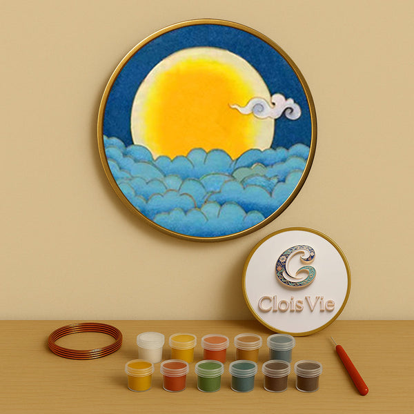 Nacht des Vollmonds - Cloisonné Kit