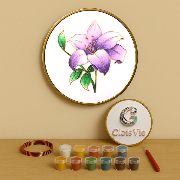 Lila Lilie – Cloisonné Kit