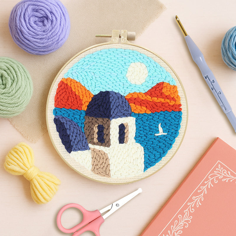 Aegean Dome-Punch Needle Kit