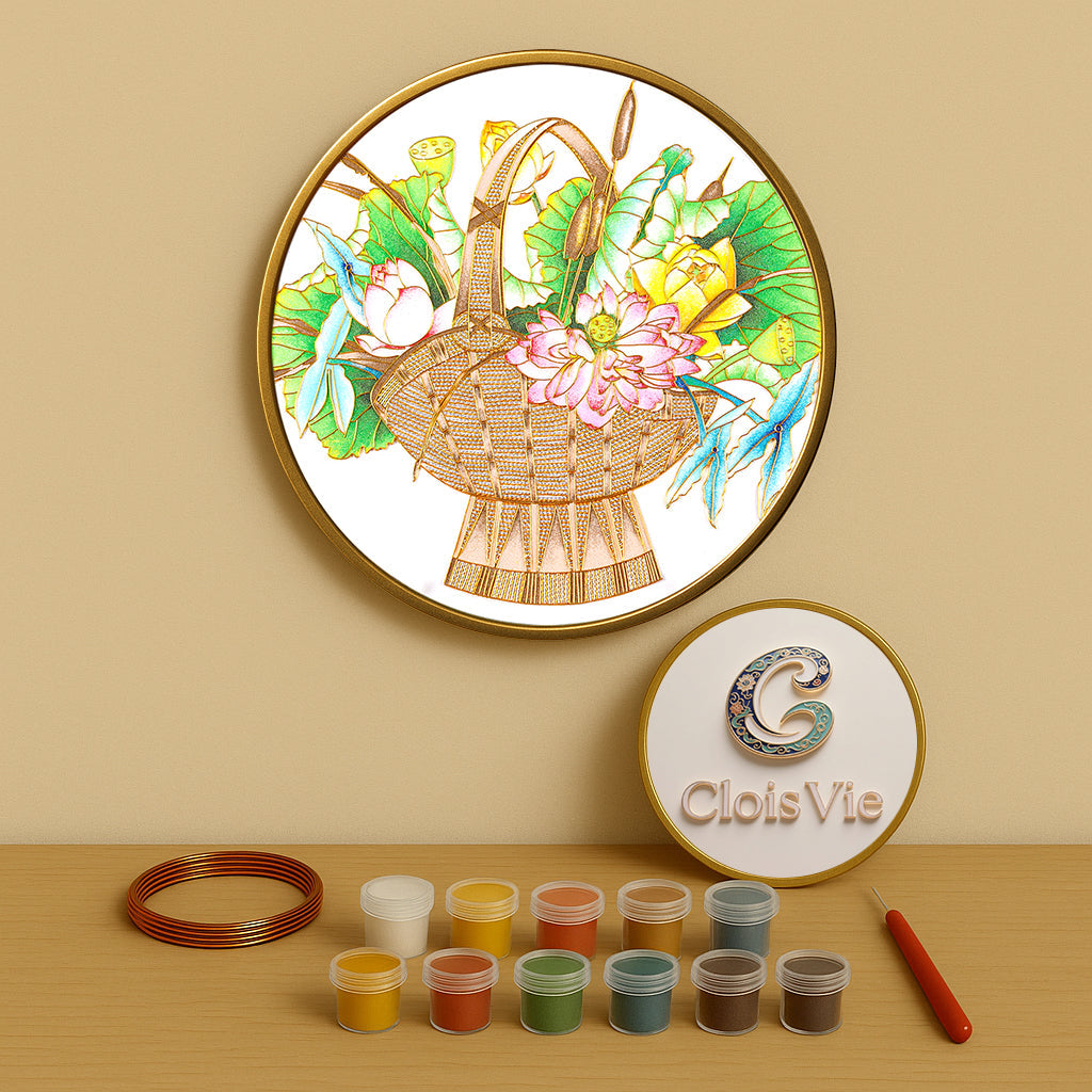 Glückskorb - Cloisonné Kit
