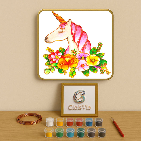 Einhorn – Cloisonné Kit