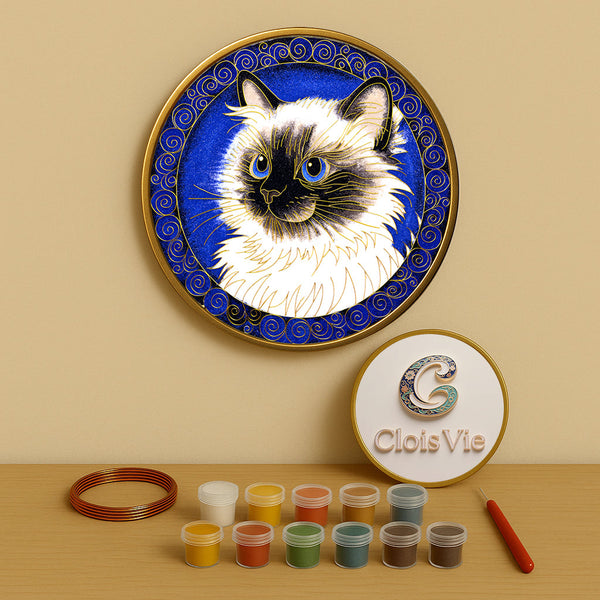 Siamkatze – Cloisonné Kit