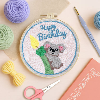 Koala Wish -Punch Needle Kit