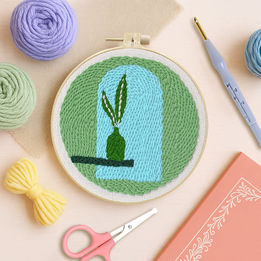 Verdant Niche -Punch Needle Kit
