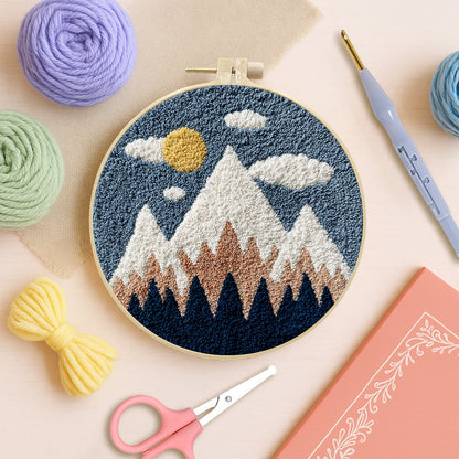 Summit Calm-Punch Needle Kit