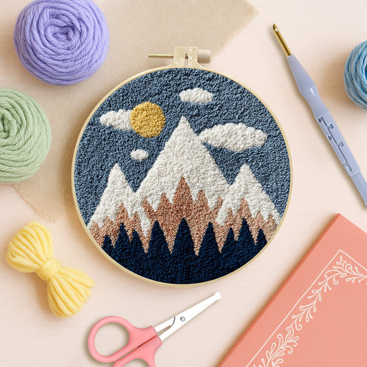 Summit Calm-Punch Needle Kit