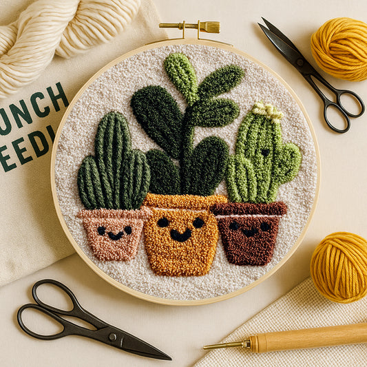 Happy Cactus Trio