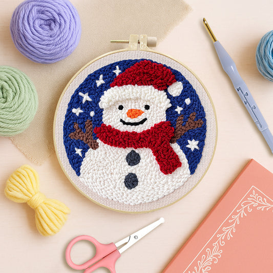 Winter Smile-Punch Needle Kit