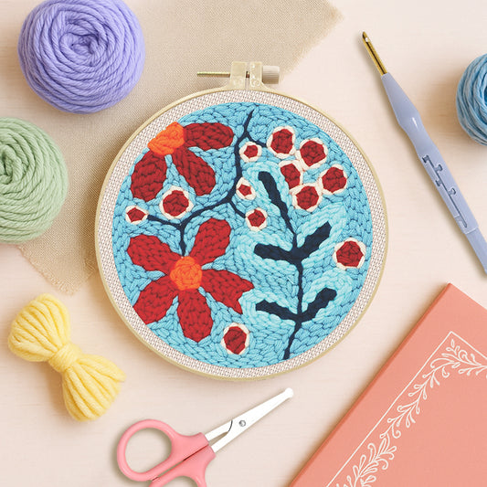 Sky Blooms-Punch Needle Kit