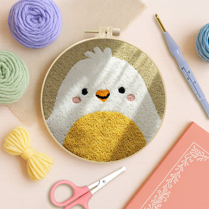 Sun-Belly Chick-Punch Needle Kit