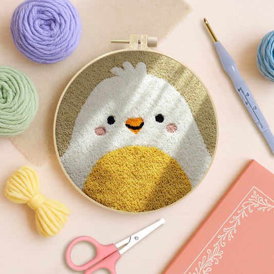 Sun-Belly Chick-Punch Needle Kit