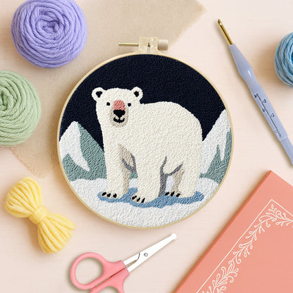 Arctic Calm-Punch Needle Kit