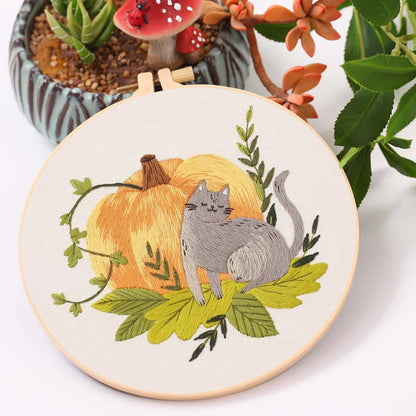 Pumpkin Cat