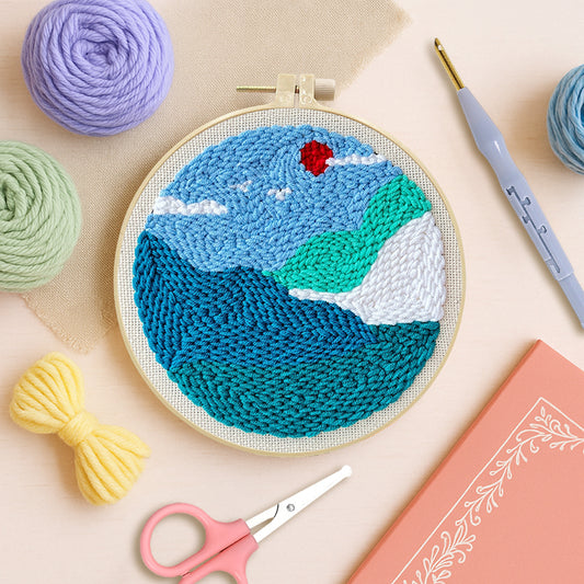 Blue Horizon-Punch Needle Kit