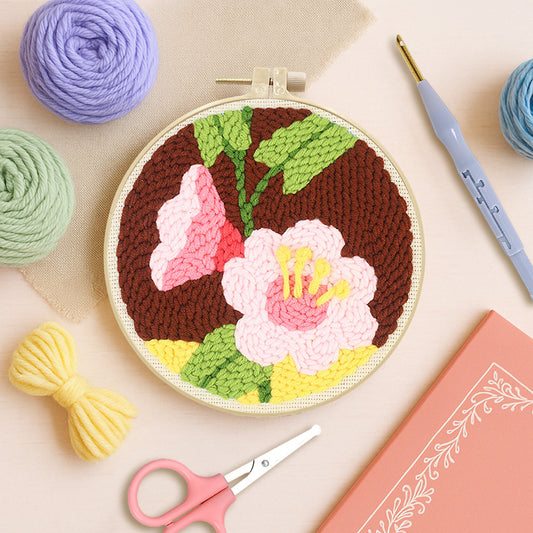 Rival Blooms-Punch Needle Kit