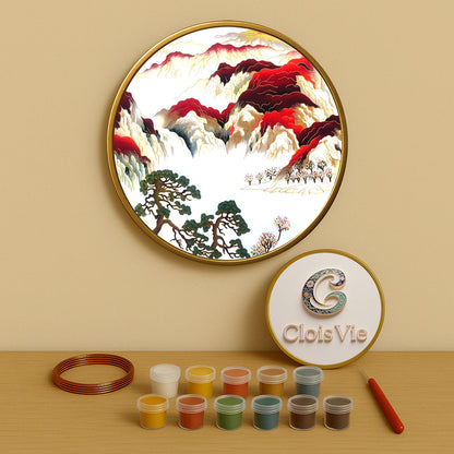 Rote Berge – Cloisonné Kit