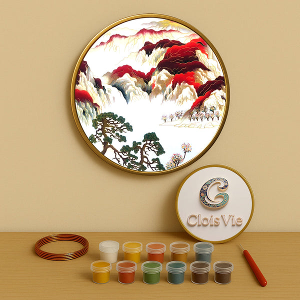 Rote Berge – Cloisonné Kit