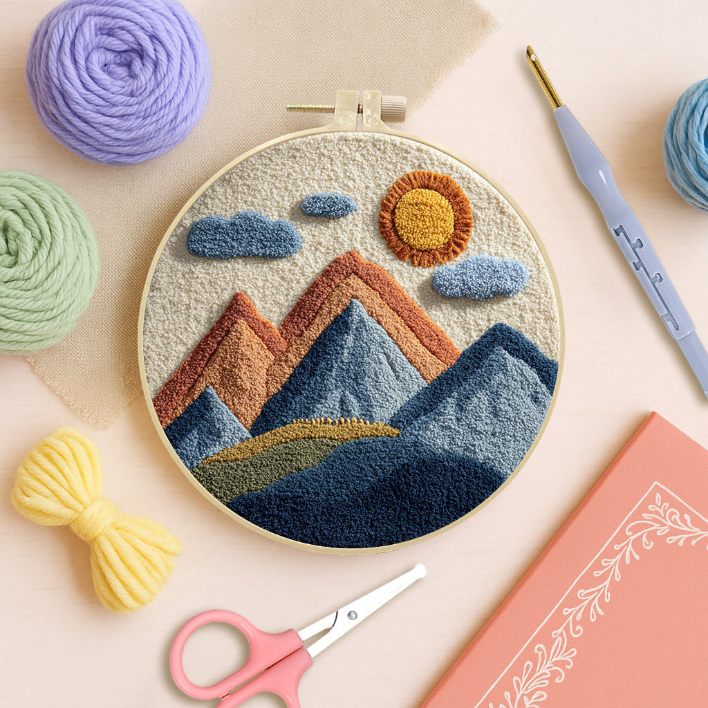 Skyward Peaks-Punch Needle Kit