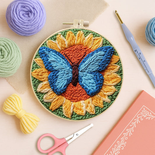 Sunflower Wings-Punch Needle Kit