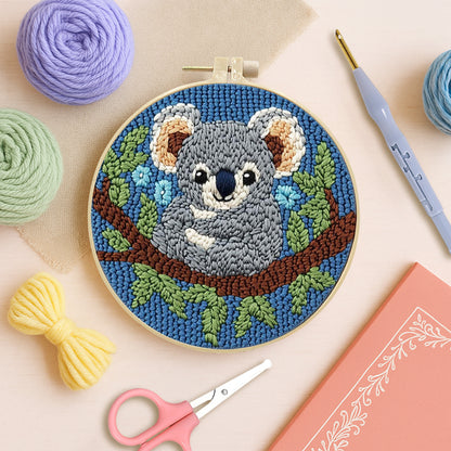 Cuddly Koala-Punch Needle Kit