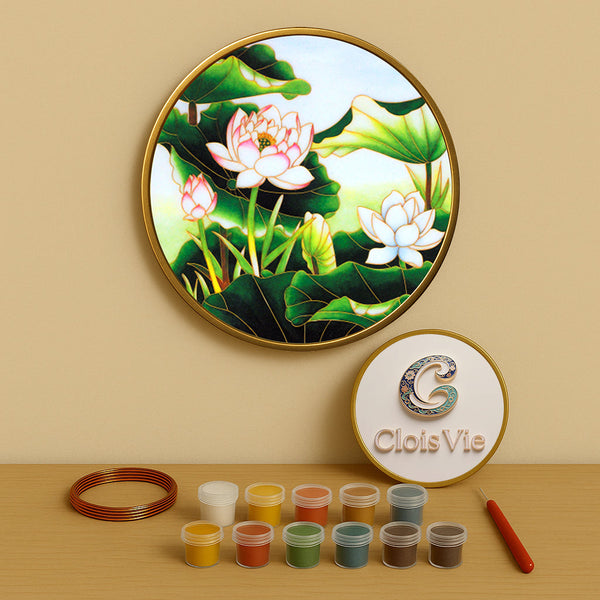 Das Glück verweilt  - Cloisonné Kit