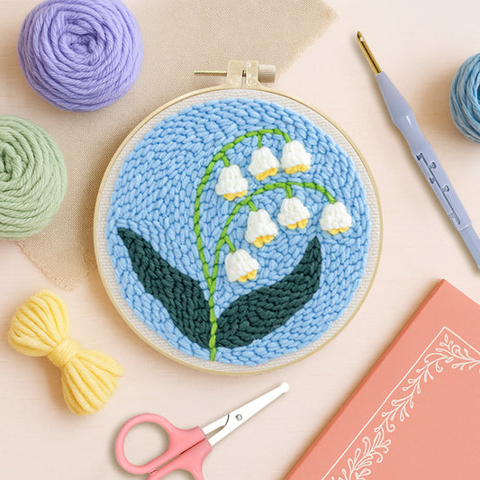 Lily Bells-Punch Needle Kit