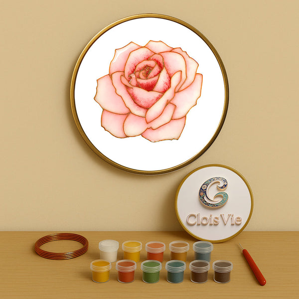 Rosa Rose - Cloisonné Kit