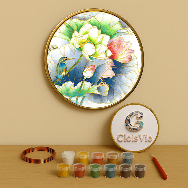 Blühende Blumen - Cloisonné Kit