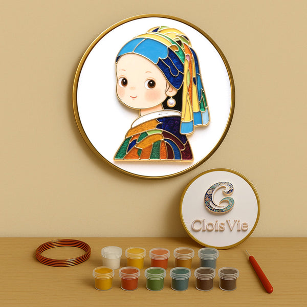 Ohrringjungfrau - Cloisonné Kit