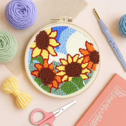 Sunlit Thrive-Punch Needle Kit