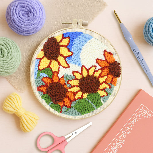 Sunlit Thrive-Punch Needle Kit