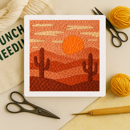 Desert Sunset Cactus
