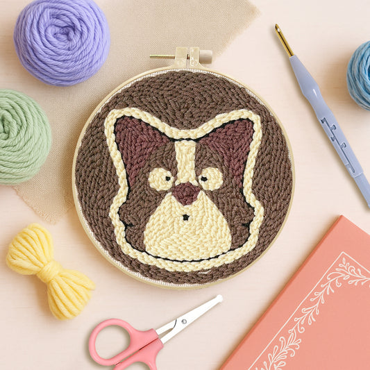 Meadow Muse Collie-Punch Needle Kit