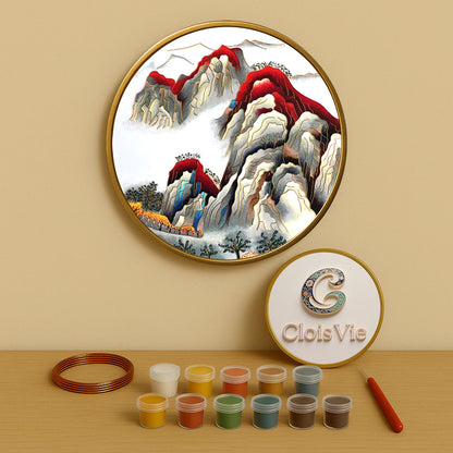 Gipfel und Berge - Cloisonné Kit