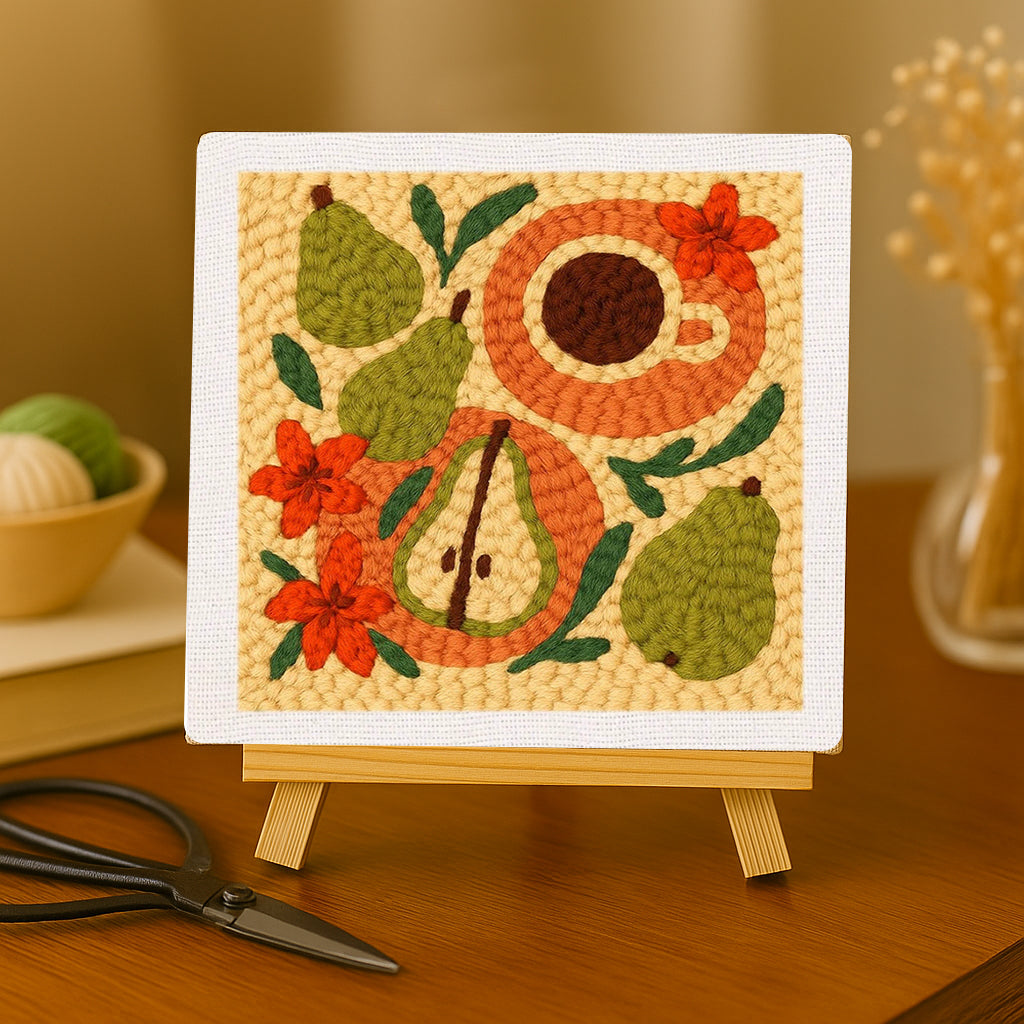 Pear Coffee Still Life